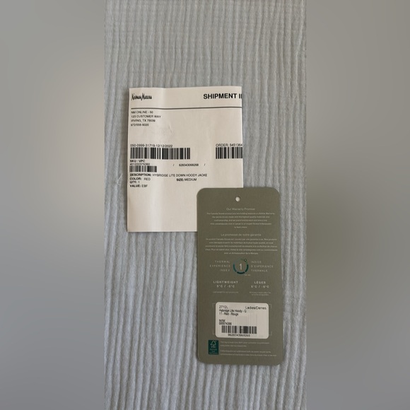 Women’s Canada Goose(Red) Hybridge Lite Hoodie Sz Med - Picture 8 of 10